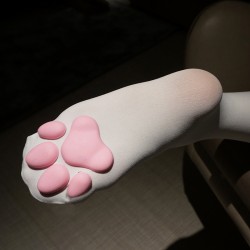 【情趣内衣】得体社3D猫爪袜 3603